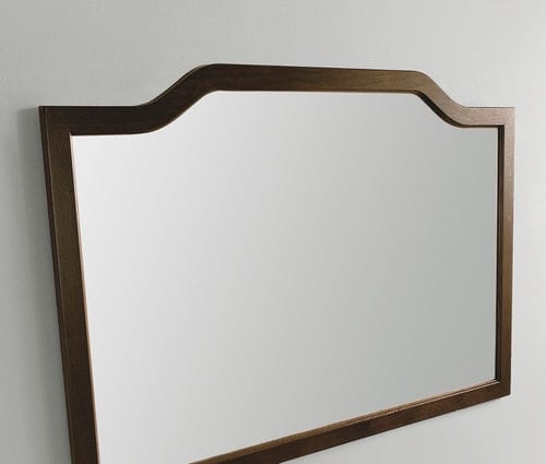 Wandmontierter Spiegel für Badezimmer - SAGOMATA - EBAN - modern / Massivholz