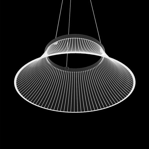 Hängelampe - PLISSE'  - Martinelli Luce Spa - lackiertes Aluminium / Methacrylat / modern