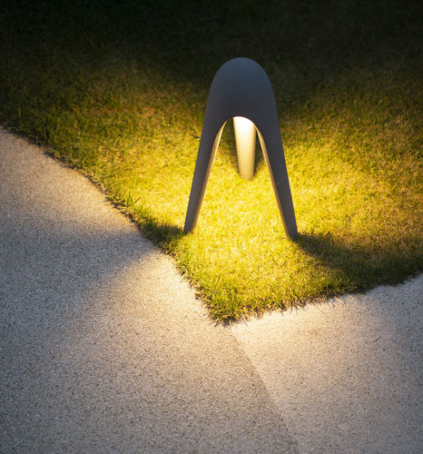 Bodenlampe - CYBORG  - Martinelli Luce Spa - Beton / modern / mit Kabel