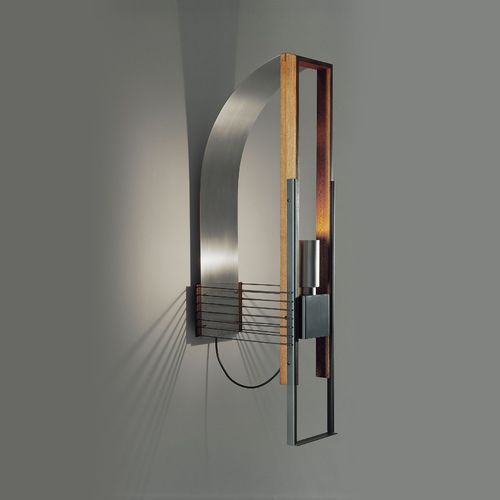 Wandleuchte / originelles Design - MARX  - Martinelli Luce Spa - für den Innenraum / Metall / Holz
