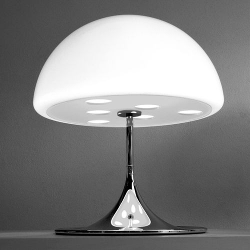 Tischlampe - MICO  - Martinelli Luce Spa - aus lackiertem Metall / Methacrylat / originelles Design