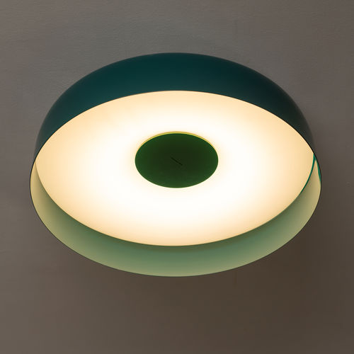 Moderne Deckenleuchte - PAPAVERO - Martinelli Luce Spa - rund / aus lackiertem Aluminium / Methacrylat