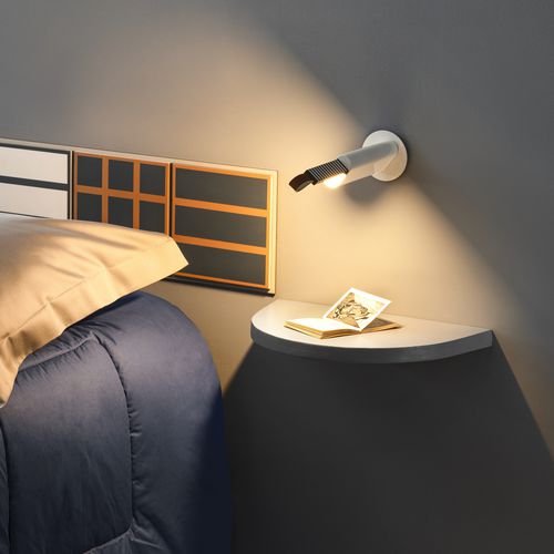 Moderne Wandleuchte - METRICA - Martinelli Luce Spa - für den Innenraum / Aluminium / stationär