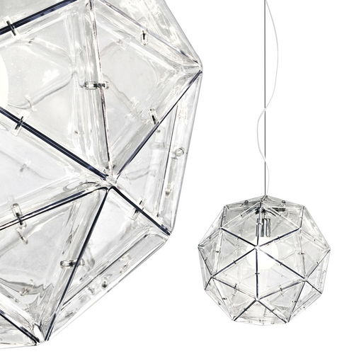 Hängelampe - POLIEDRO  - Martinelli Luce Spa - Metall / Methacrylat / originelles Design