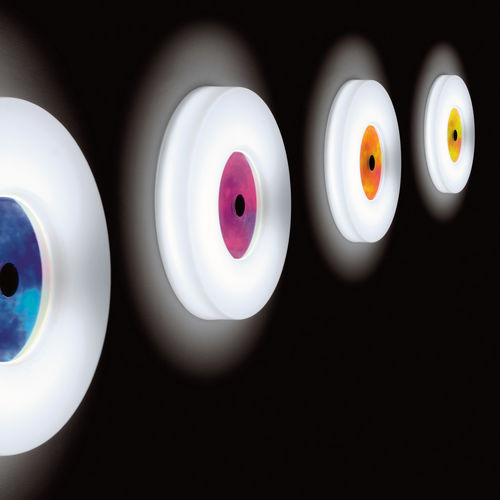 Wandleuchte / originelles Design - CORONA - Martinelli Luce Spa - für den Innenraum / aus lackiertem Metall / Methacrylat