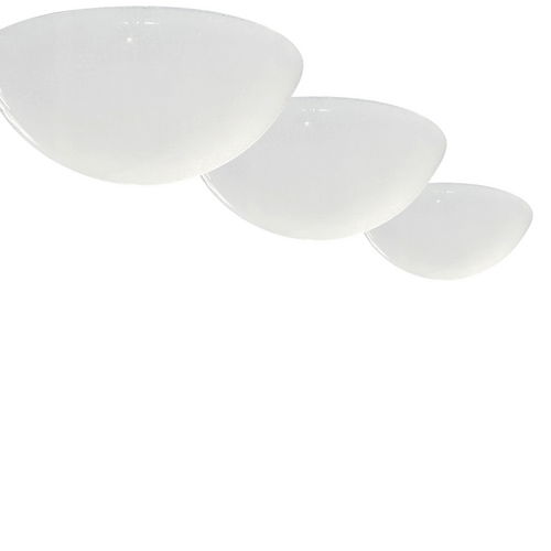 Moderne Deckenleuchte - SEMISFERA  - Martinelli Luce Spa - rund / Aluminium / Methacrylat