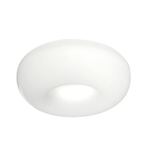 Moderne Deckenleuchte - POUFF  - Martinelli Luce Spa - rund / Aluminium / Methacrylat