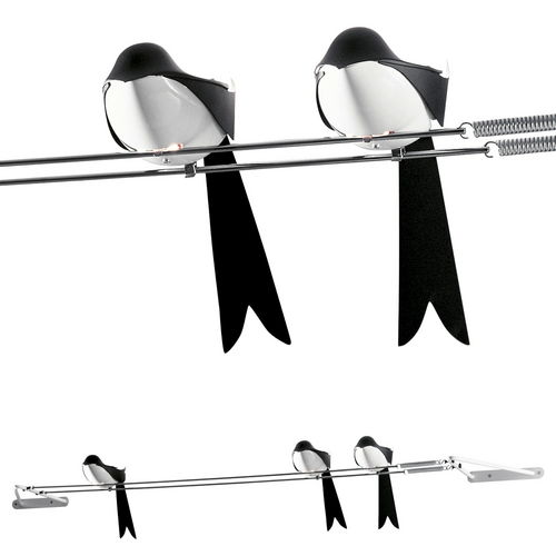Wandleuchte / originelles Design - LE RONDINI - Martinelli Luce Spa - für den Innenraum / Metall / für Privatgebrauch