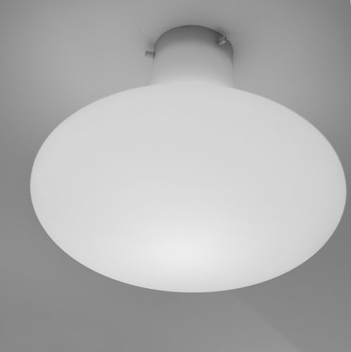 Moderne Deckenleuchte - PIN  - Martinelli Luce Spa - rund / Aluminium / Polyethylen