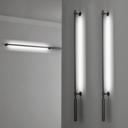 Moderne Wandleuchte - COLIBRI'  - Martinelli Luce Spa - für den Innenraum / anodisiertes Aluminium / linear