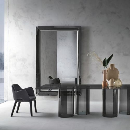 Wandmontierter Spiegel - CAADRE - FIAM ITALIA - Stand / hängend / modern