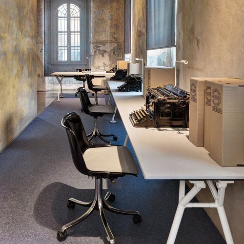 Moderner Bürostuhl - MODUS - TECNO - Stoff / Polyamid / Polster