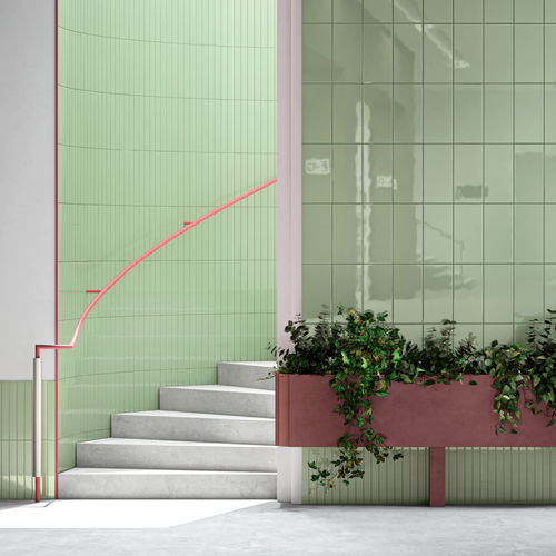 Keramikfliesen - SYSTEM - Ceramica VOGUE - Sandstein / mit Hochglanzfinish / satiniert