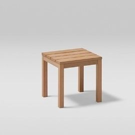 Moderner Tisch - KHAN - POINT - Holz / Gestell aus Holz / rechteckig