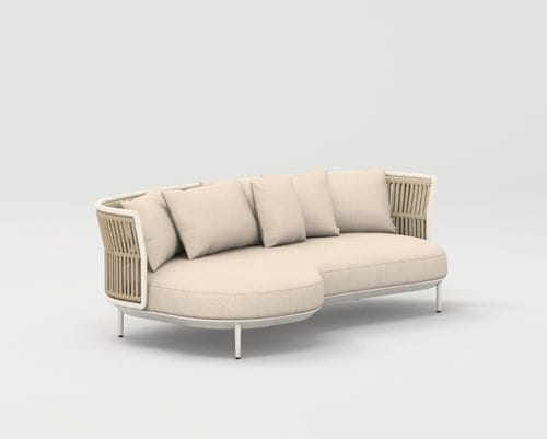 Moderne Liege - AMBA - POINT - Kordel / Polyurethanschaum / aus lackiertem Aluminium