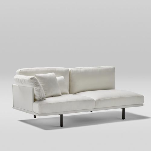 Modernes Sofa - LONG ISLAND - POINT - Stoff / Schaumstoff / Polyurethanschaum