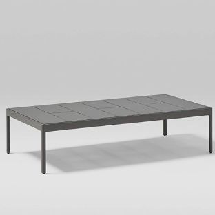 Moderner Couchtisch - LEGACY - POINT - Aluminium / aus lackiertem Aluminium / thermolackiertes Aluminium