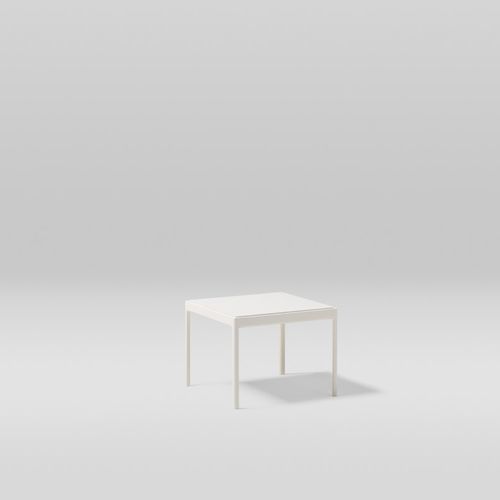 Moderner Tisch - LEGACY - POINT - Aluminium / thermolackiertes Aluminium / Porzellan