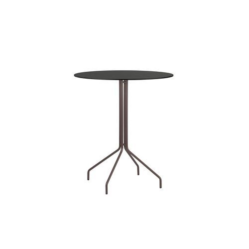 Moderner Couchtisch - WEAVE - POINT - Aluminium / aus lackiertem Aluminium / Porzellan