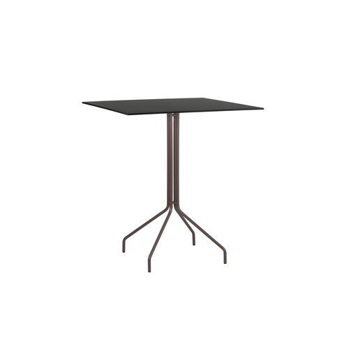 Moderner Couchtisch - WEAVE - POINT - Aluminium / aus lackiertem Aluminium / Porzellan