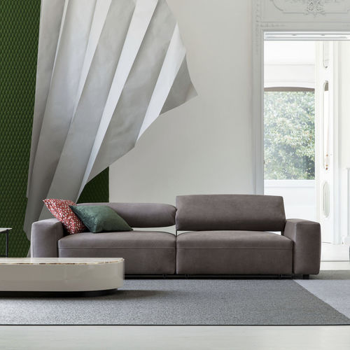 Modulsofa - HARLEY RELAX  - BERTO - modern / Leder / mit neigbarer Rückenlehne