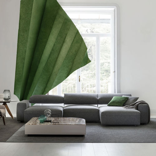 Modulsofa - HARLEY - BERTO - modern / Stoff / Leder