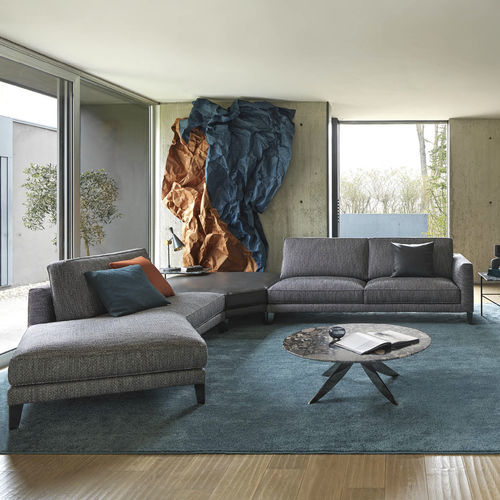 Modulsofa - TIME BREAK - BERTO - modern / Stoff / Leder