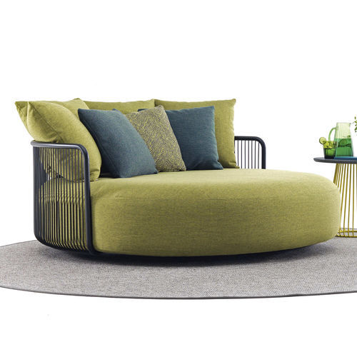 Rundes Sofa - JOHN B - BERTO - modern / für Garten / für Terrasse