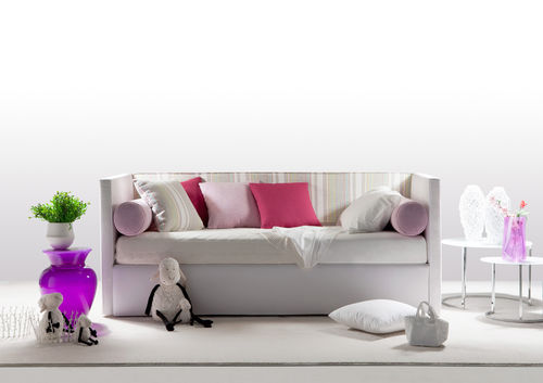Bettsofa - SUMMER E - BERTO - modern / Stoff / Leder