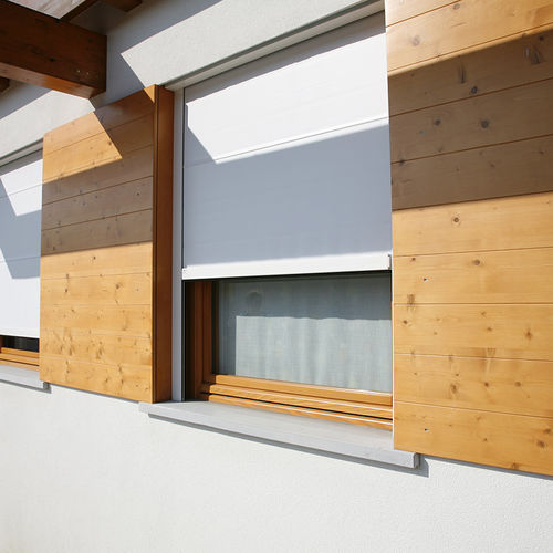 Jalousie für Fenster - MONOBLOCCO ZIP - Dalex - Segeltuch / für Außenbereich / motorisiert