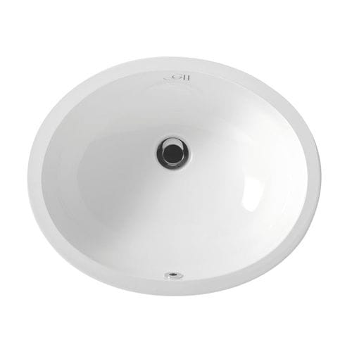 Einbauwaschbecken - 2010 - GENTRY HOME - Porzellan / oval / klassisch