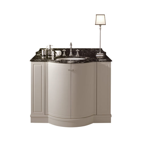 Freistehender Waschtisch-Unterschrank - BOSTON 100 - GENTRY HOME - Marmor / klassisch / mit Ablage