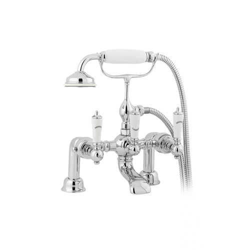 Zweigriffmischer für Dusche - 8362/8363 SERIES - GENTRY HOME - für Badewanne / Aufsatz / aus verchromtem Metall