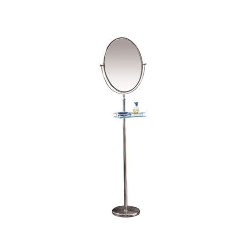 Standspiegel - JOEL - GENTRY HOME - klassisch / oval / Metall