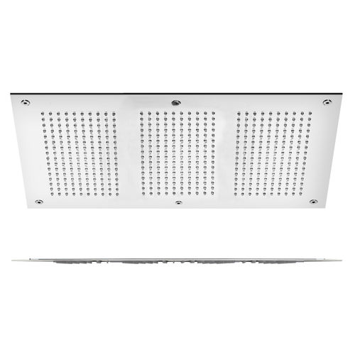 Duschkopf für Deckeneinbau - FIAD80660 - GUGLIELMI - rechteckig / Chromotherapie / mit integrierter Beleuchtung