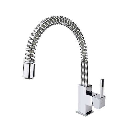 Aufsatz-Einhebelmischer - G&amp;G : FGGG65934 - GUGLIELMI - aus verchromtem Metall / für Küche / 1-Loch