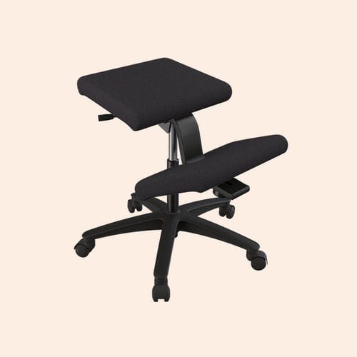 Stoff-Arbeitshocker - WING™ BALANS® - VARIER - mit Rollen / Polster / höhenverstellbar