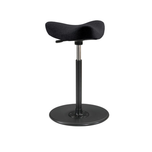 Stoff-Arbeitshocker - MOVE™ - VARIER - Gestell aus Metall / Polster / höhenverstellbar