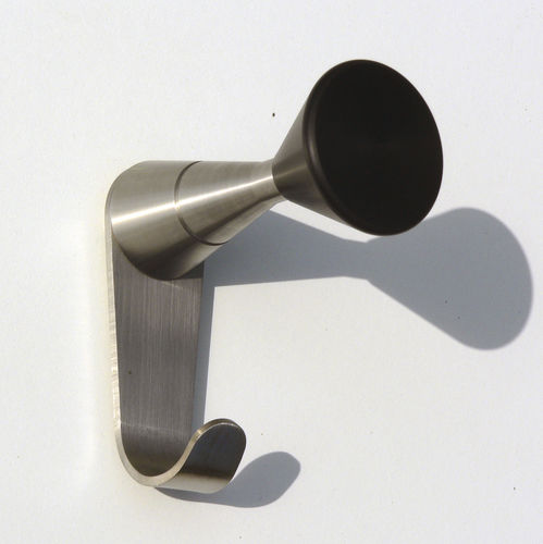 Garderobenhaken / minimalistisches Design - FULLSTOP PLUS - INSILVIS - Stahl / individuell / für professionellen Gebrauch
