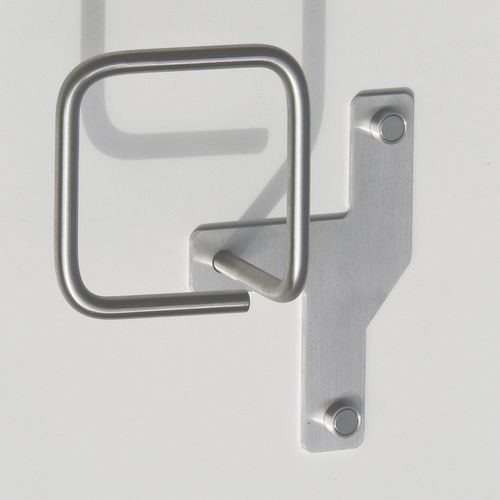 Moderner Garderobenhaken - DIRECTIONS 1 - INSILVIS - Edelstahl / individuell