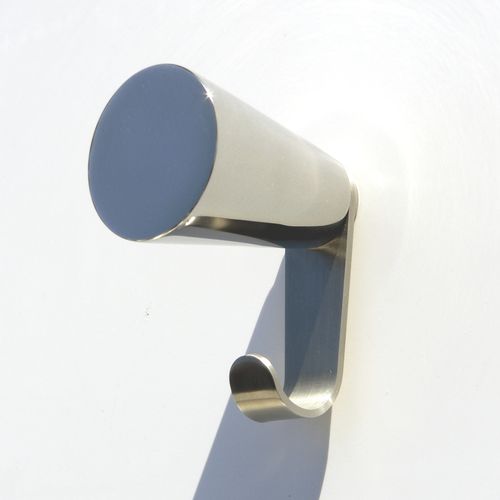 Wandmontierter Garderobenständer - CONE 60 + - INSILVIS - modern / Edelstahl