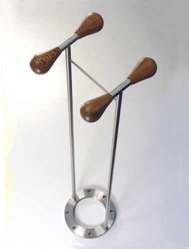 Bodenstehender Garderobenständer - EXCELLENCE 4 - INSILVIS - modern / Edelstahl
