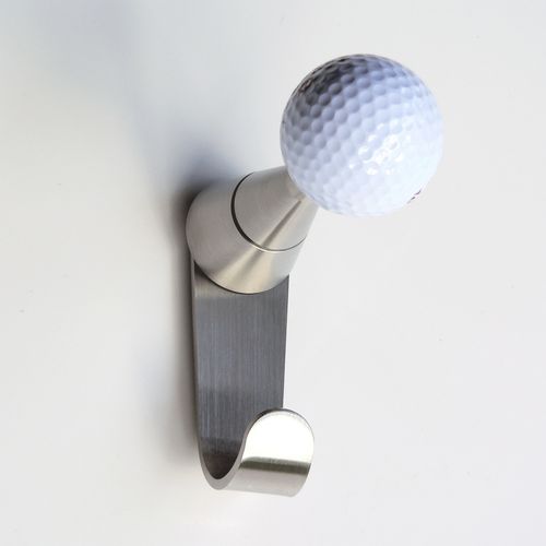 Wandmontierter Garderobenständer - GOLF + - INSILVIS - modern / Edelstahl