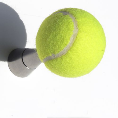 Wandmontierter Garderobenständer - TENNIS - INSILVIS - modern / Edelstahl