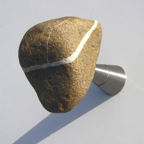 Wandmontierter Garderobenständer - STONES Friuli - INSILVIS - modern / Edelstahl