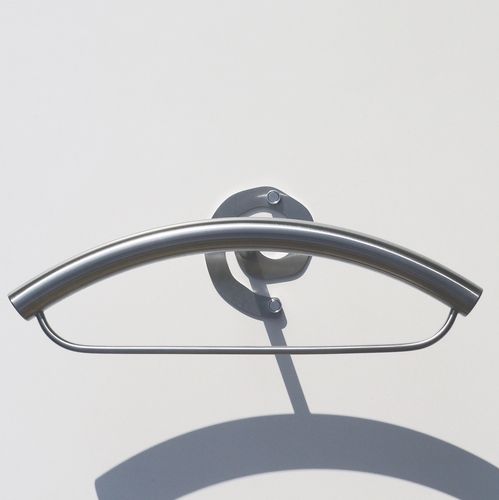 Wandmontierter stummer Diener - EYE 1M - INSILVIS - Metall / modern