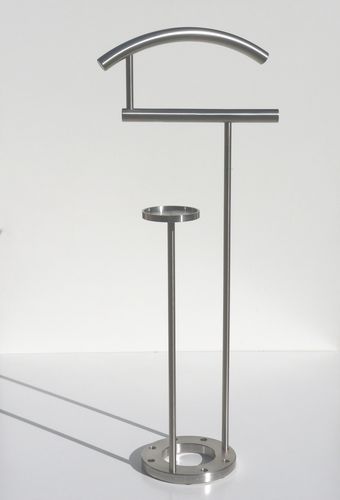 Bodenstehender stummer Diener - FIRST 1 BOWL - INSILVIS - Metall / modern