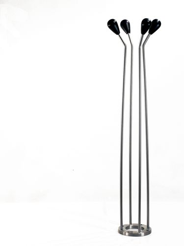 Bodenstehender Garderobenständer - STEELFLOWER - INSILVIS - modern / Edelstahl