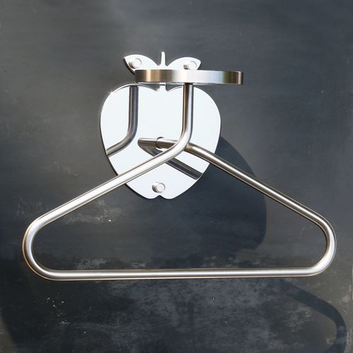 Wandmontierter stummer Diener - EDEN 1 Bowl - INSILVIS - modern / Edelstahl