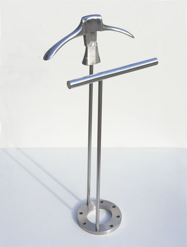 Bodenstehender stummer Diener - ATELIER Milano 1 - INSILVIS - Metall / modern